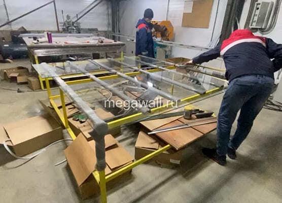 Производство Megawall